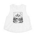 Mountain Night Crop Top | Women's Scenic Adventure Tank