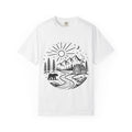 Cabin River Wilderness T-Shirt | Mountain, Bear & Forest Outdoor Tee