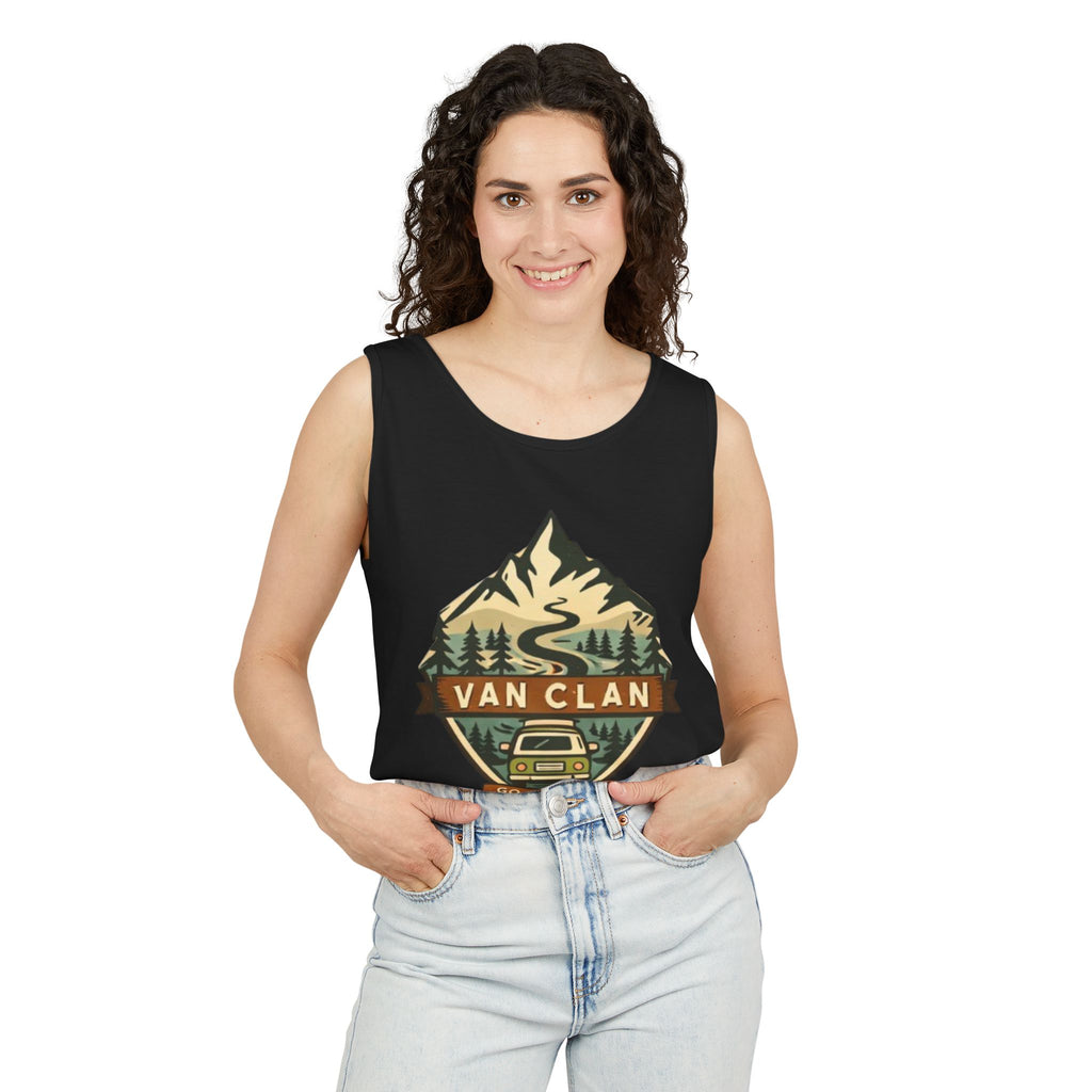 Van Clan Go Explore Tank Top | Adventure Van life Graphic Tank