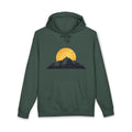 Mountain Sunset Hoodie | Minimal Nature Graphic Hooded Sweatshirt