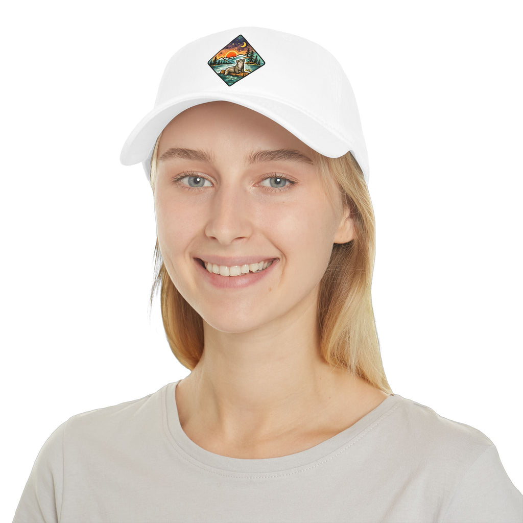 Otter Galaxy Sunset Baseball Cap