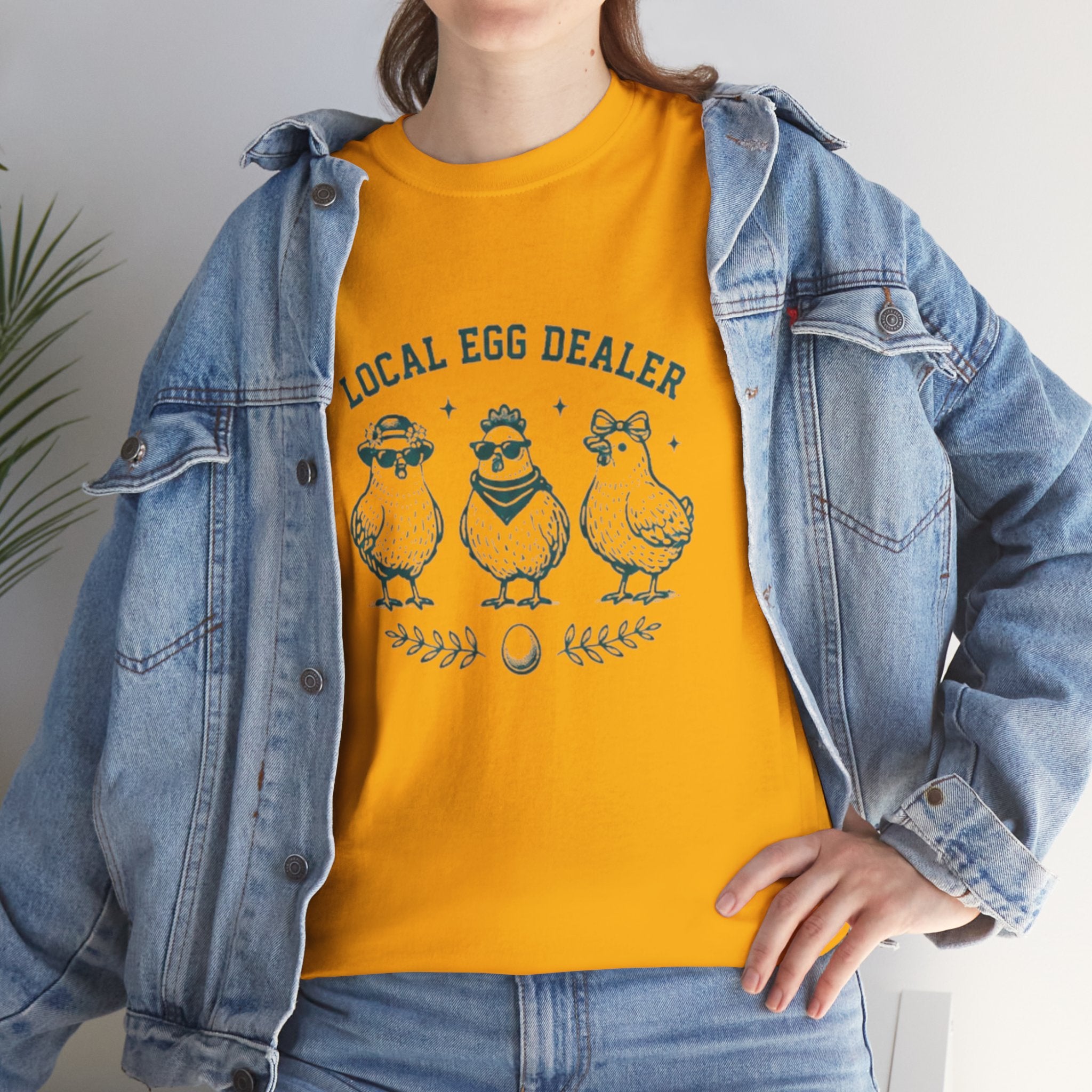 Local Egg Dealer T-Shirt | Cute Vintage Farm Chicken Tee for Chicken Keepers & Farmers