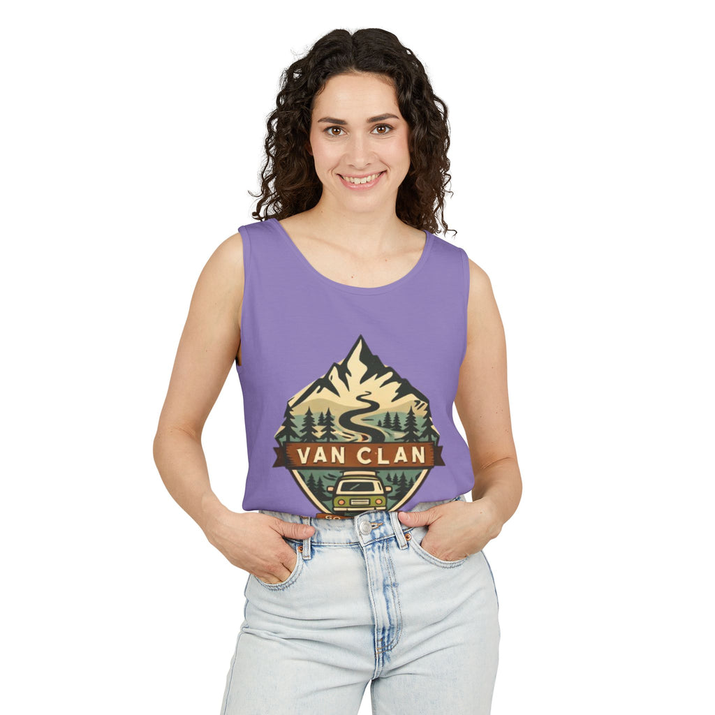 Van Clan Go Explore Tank Top | Adventure Van life Graphic Tank