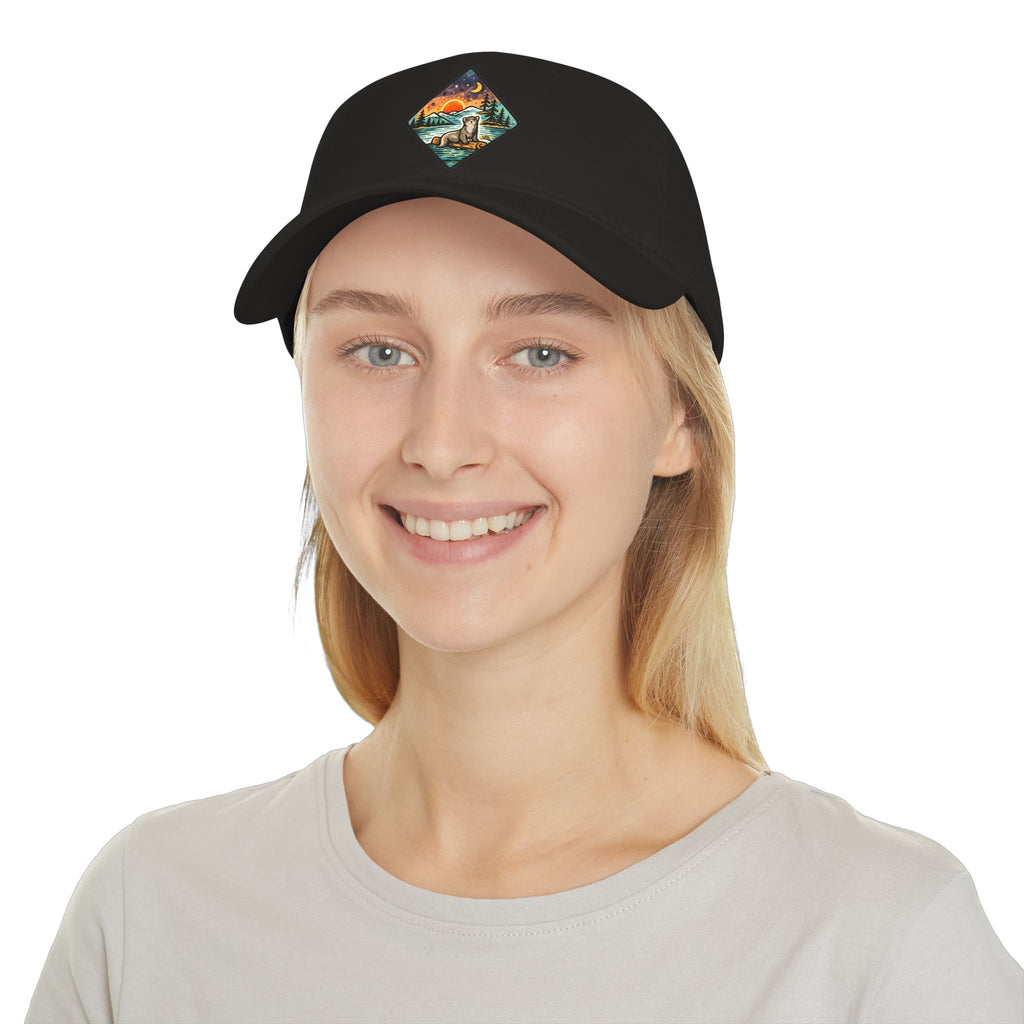 Otter Galaxy Sunset Baseball Cap