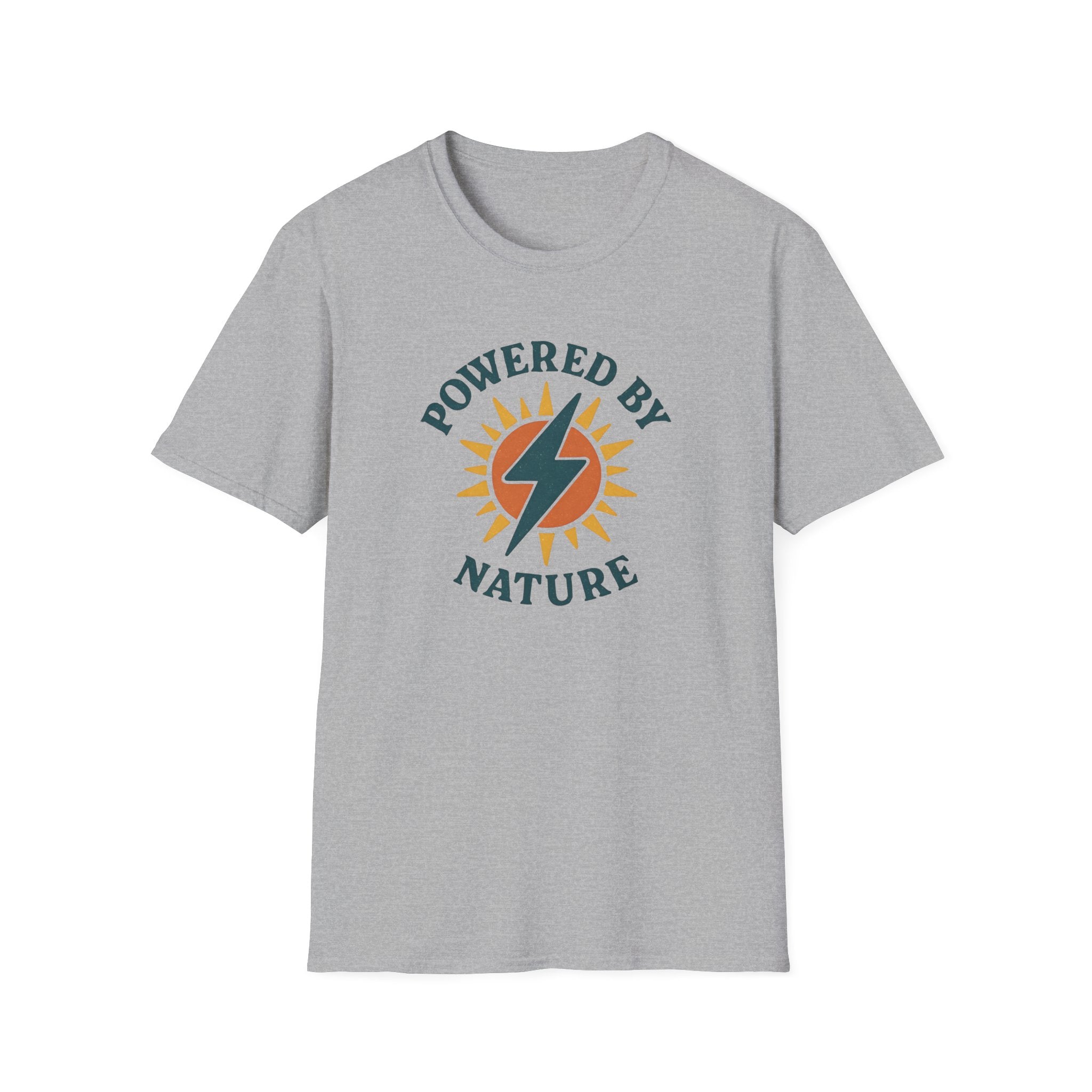 Powered by Nature T-Shirt | Eco-Inspired Graphic Tee