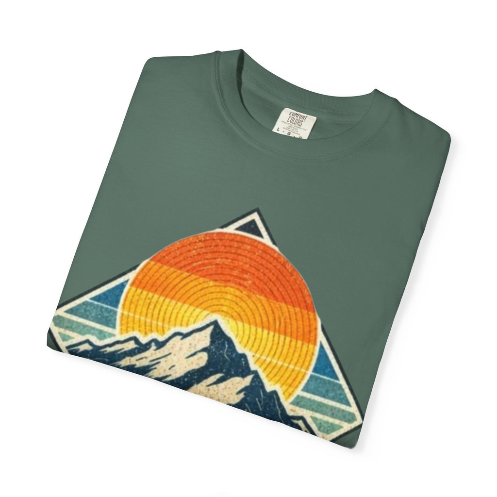 Mountain Sunset T-Shirt | Vintage Outdoor Graphic Tee