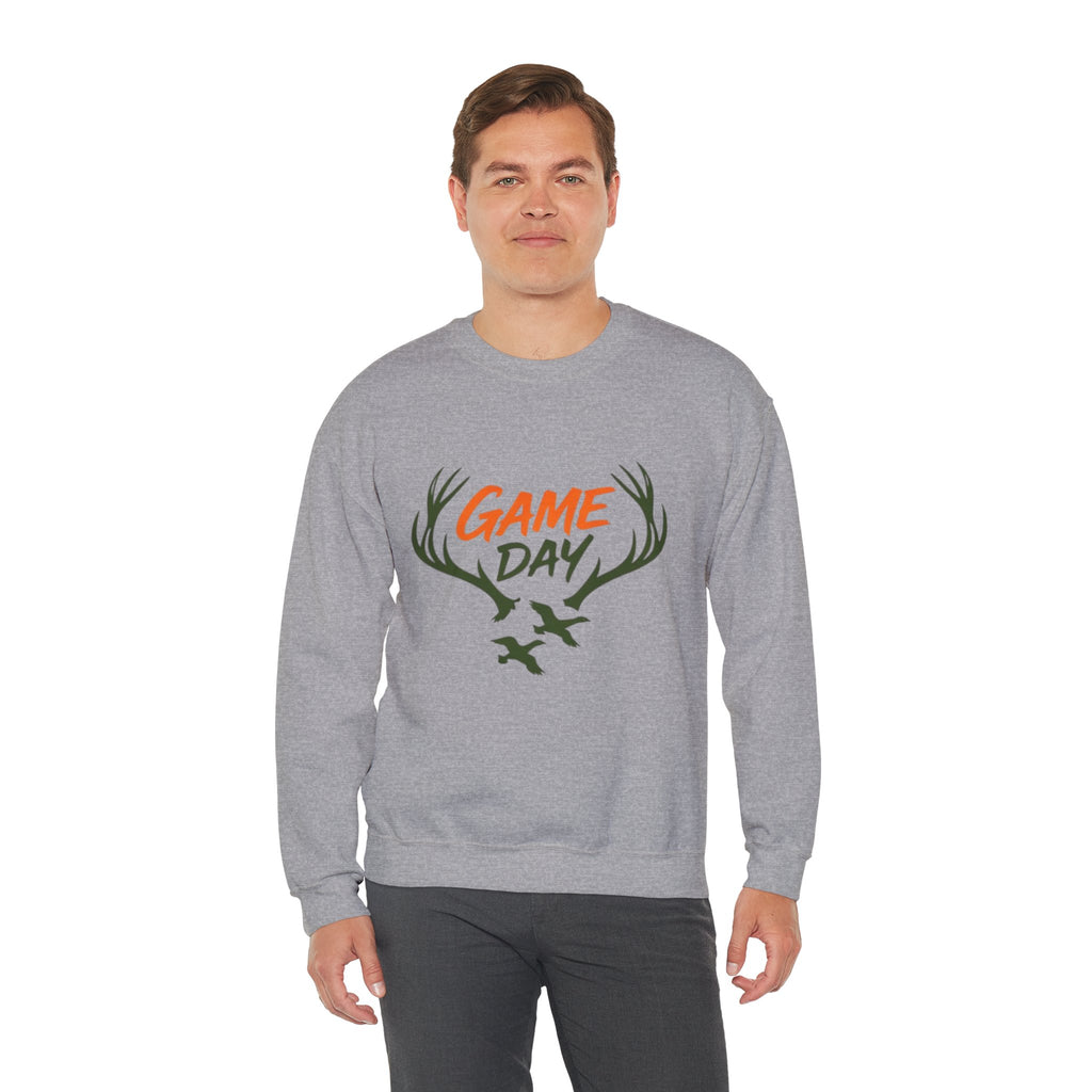 Game Day Sweatshirt | Hunting Bucks & Ducks Crewneck