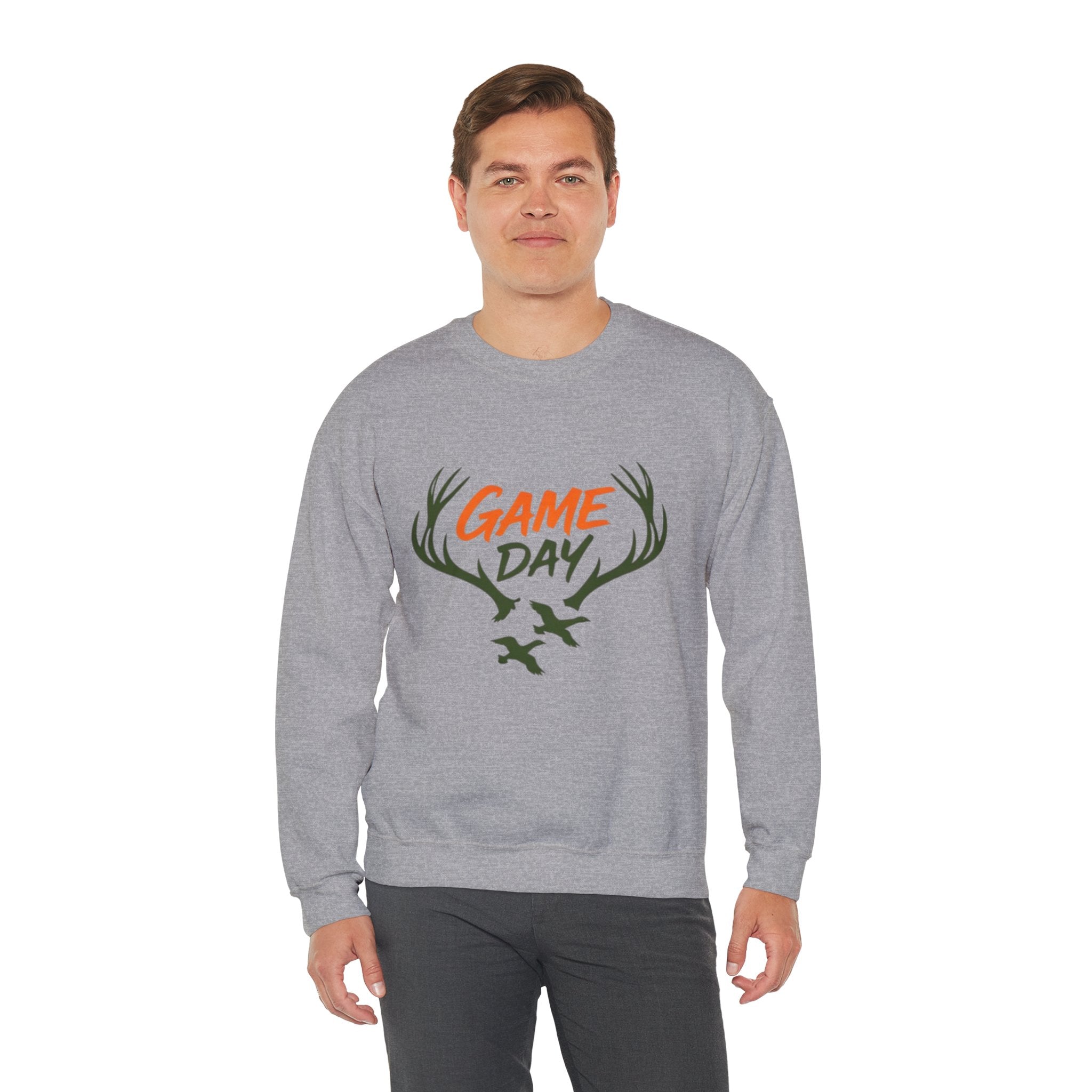 Game Day Sweatshirt | Hunting Bucks & Ducks Crewneck