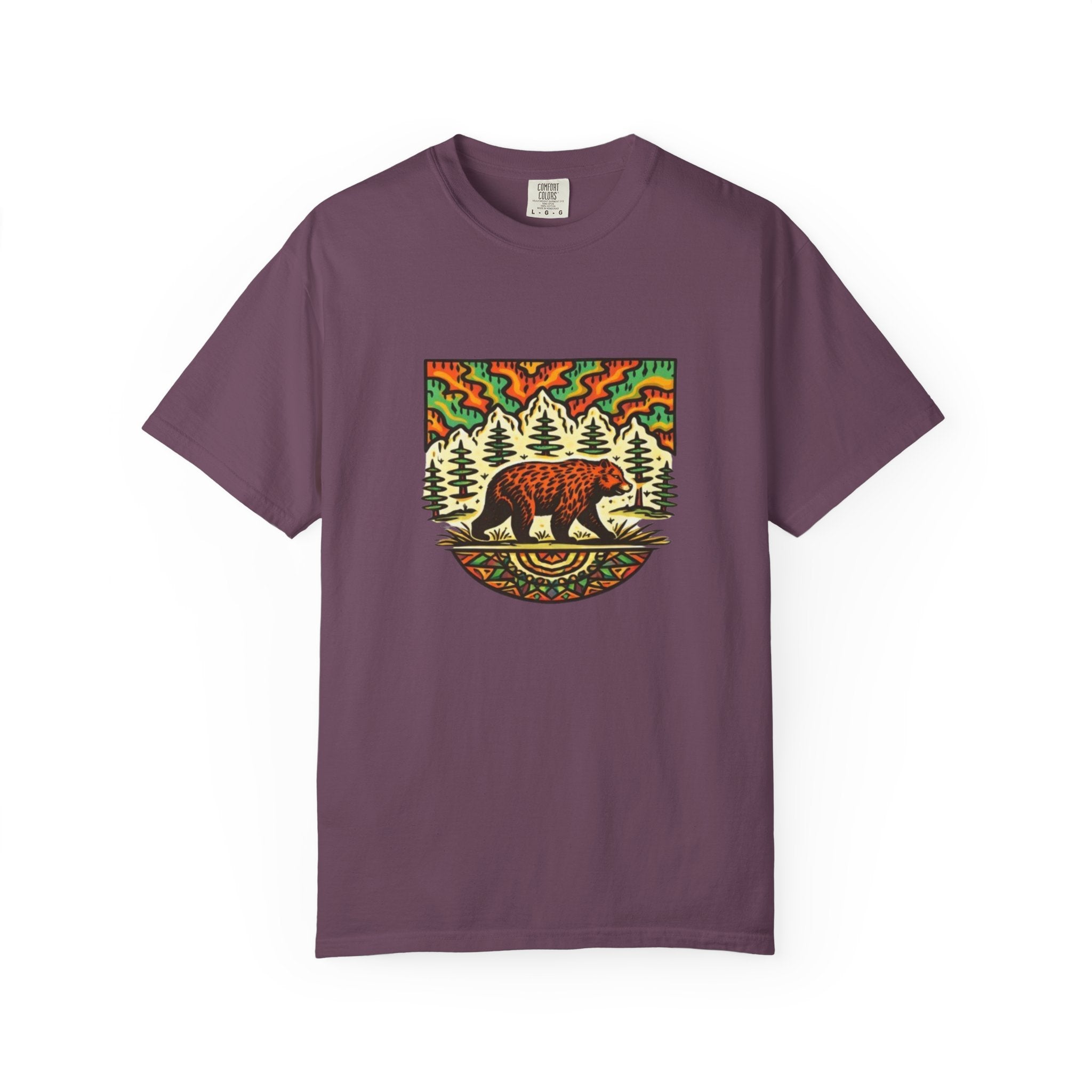 Bear Forest Graphic T-Shirt | Retro Nature Wilderness Tee
