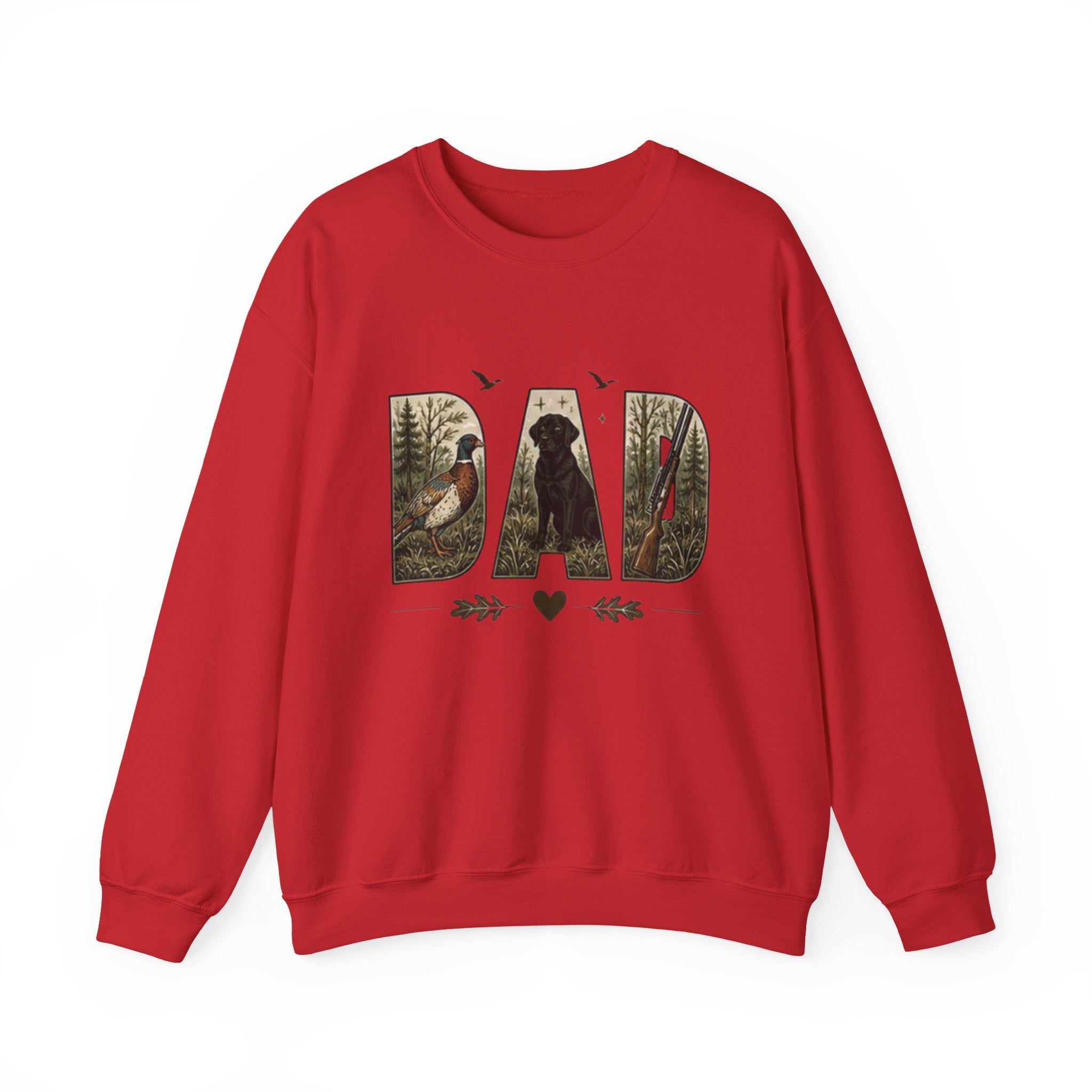 Dad Woodland Hunting Crewneck Sweatshirt | Fathers Day Gift