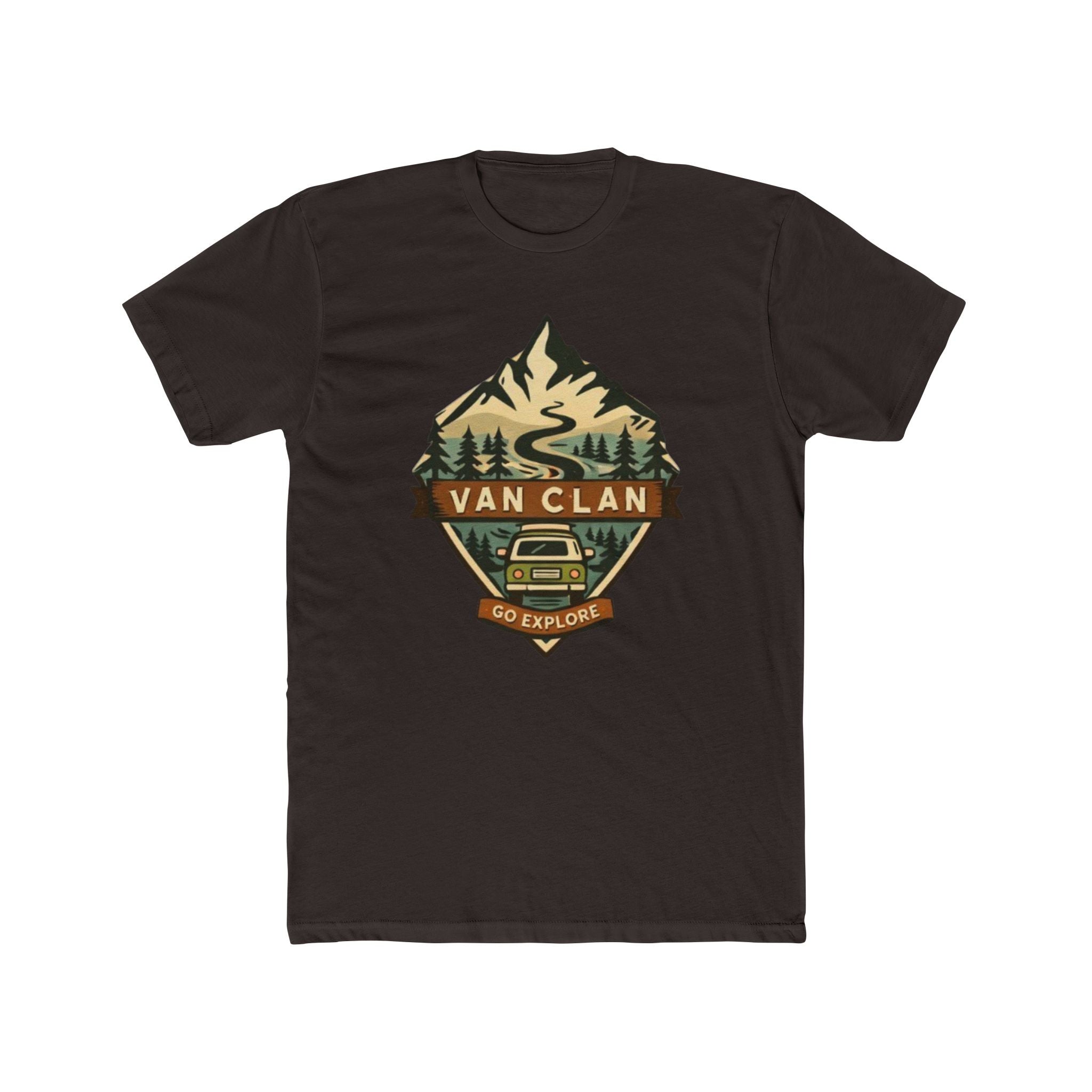 Van Clan Adventure T‑Shirt | Go Explore Vintage Camper Tee