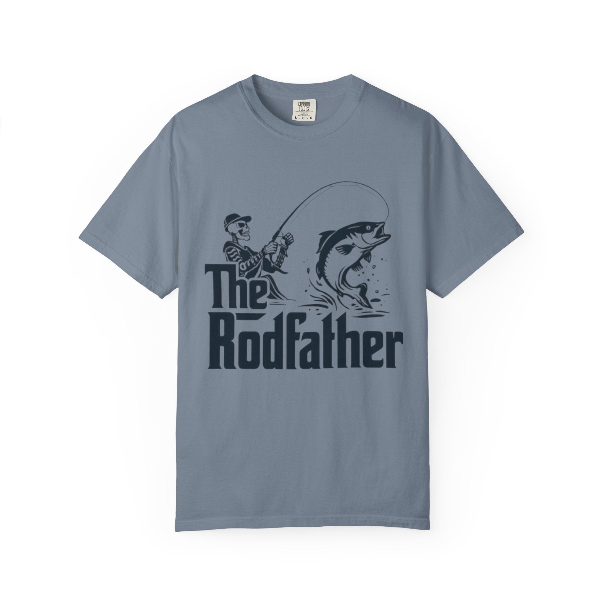 The Rodfather fishing graphic T-Shirt | fisherman, fish illustration