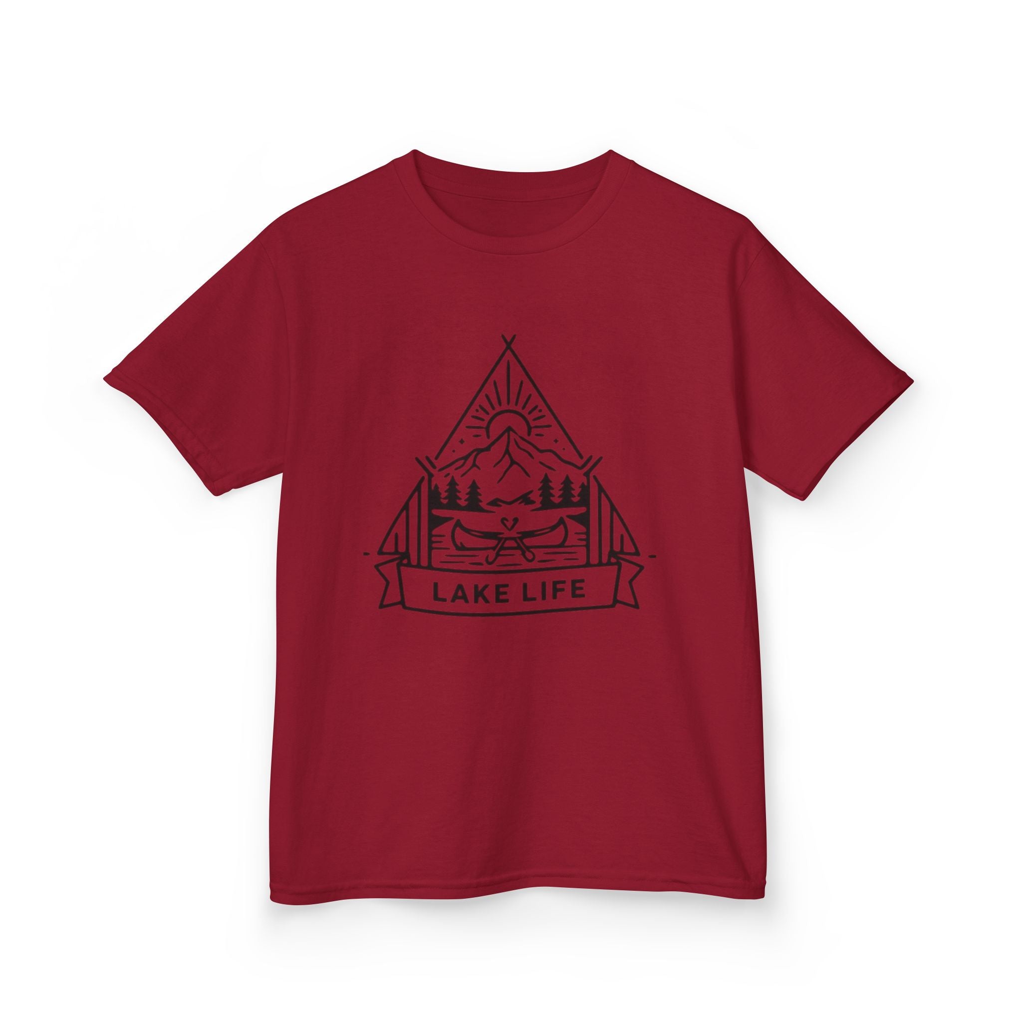 Kids Tee | Lake Life Outdoor Adventure Graphic
