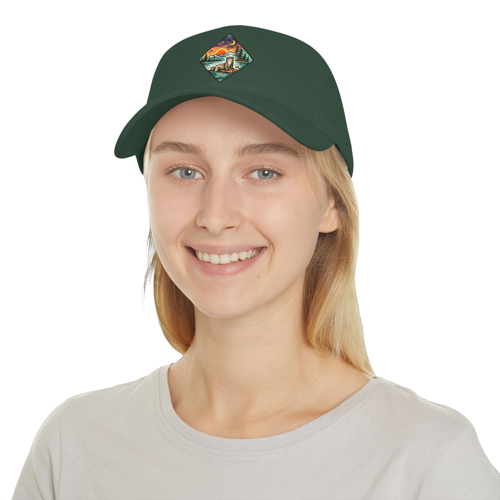 Otter Galaxy Sunset Baseball Cap