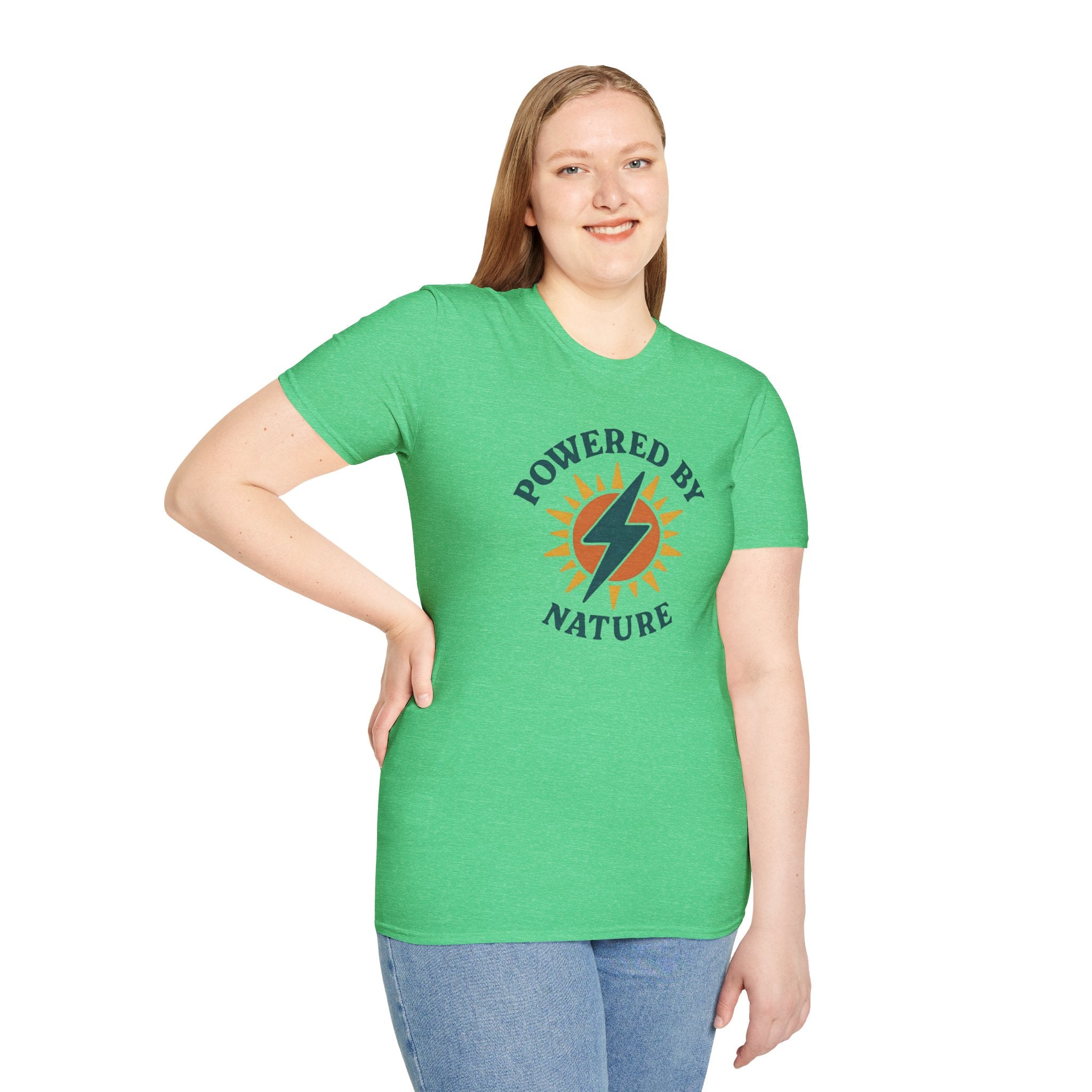 Powered by Nature T-Shirt | Eco-Inspired Graphic Tee