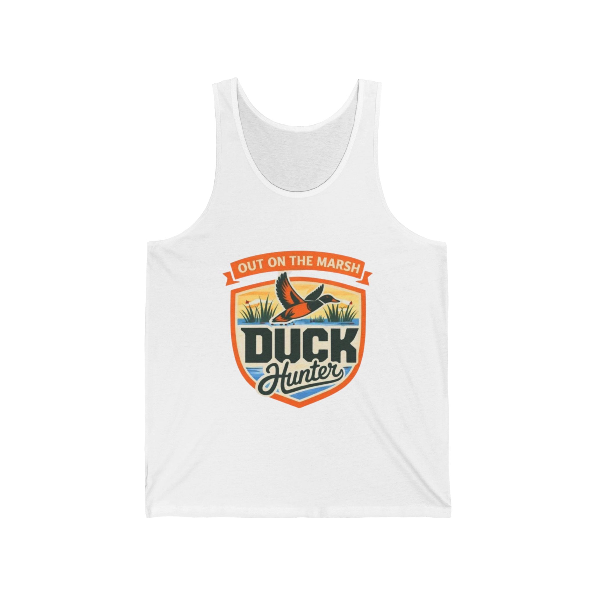 Duck Hunter Retro Tank Top | Vintage Hunting Graphic