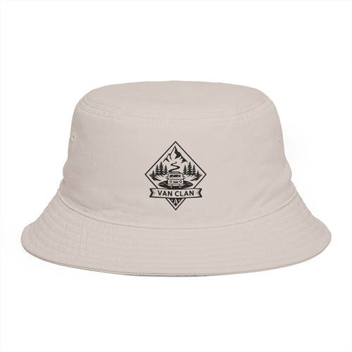 Adventure Camp Brown Bucket Hat | Van Clan Outdoors Patch