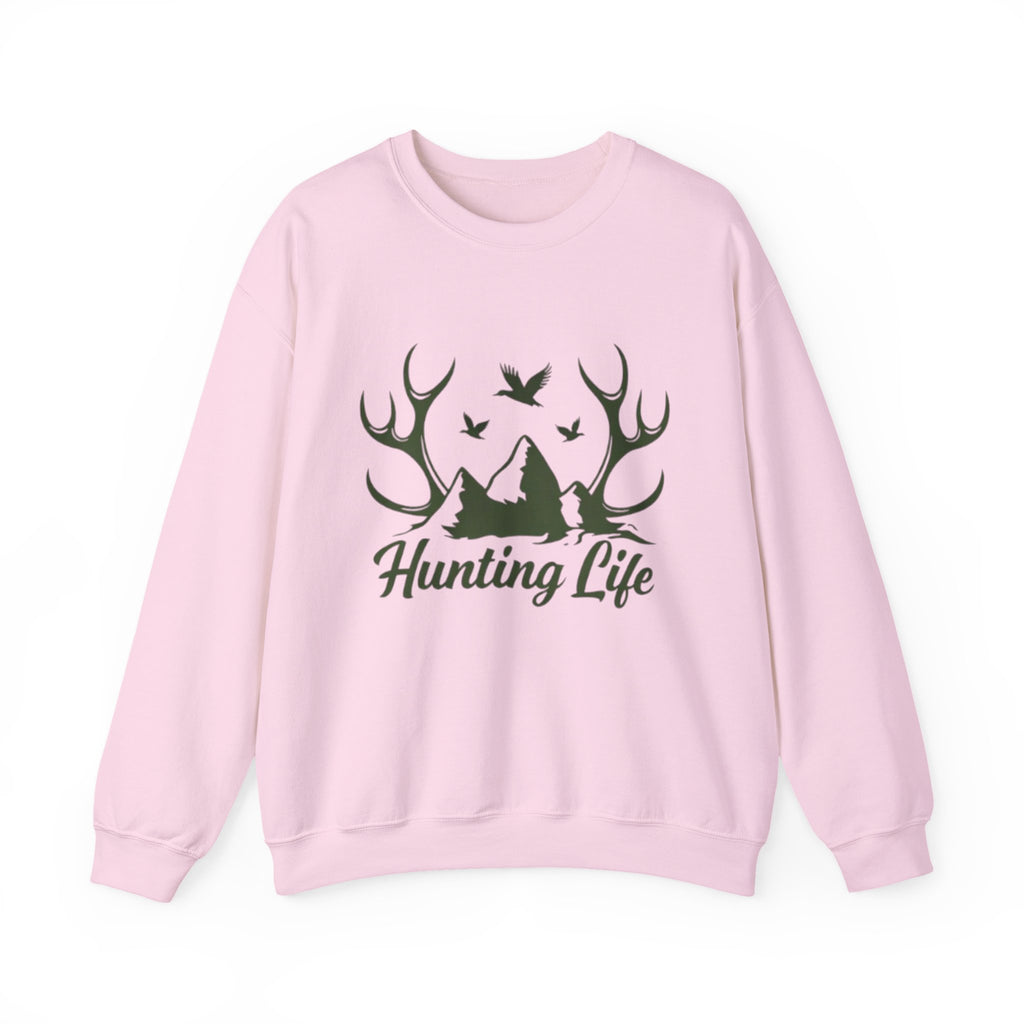Hunting Life Sweatshirt | Outdoor Antler & Duck Hunt Crewneck