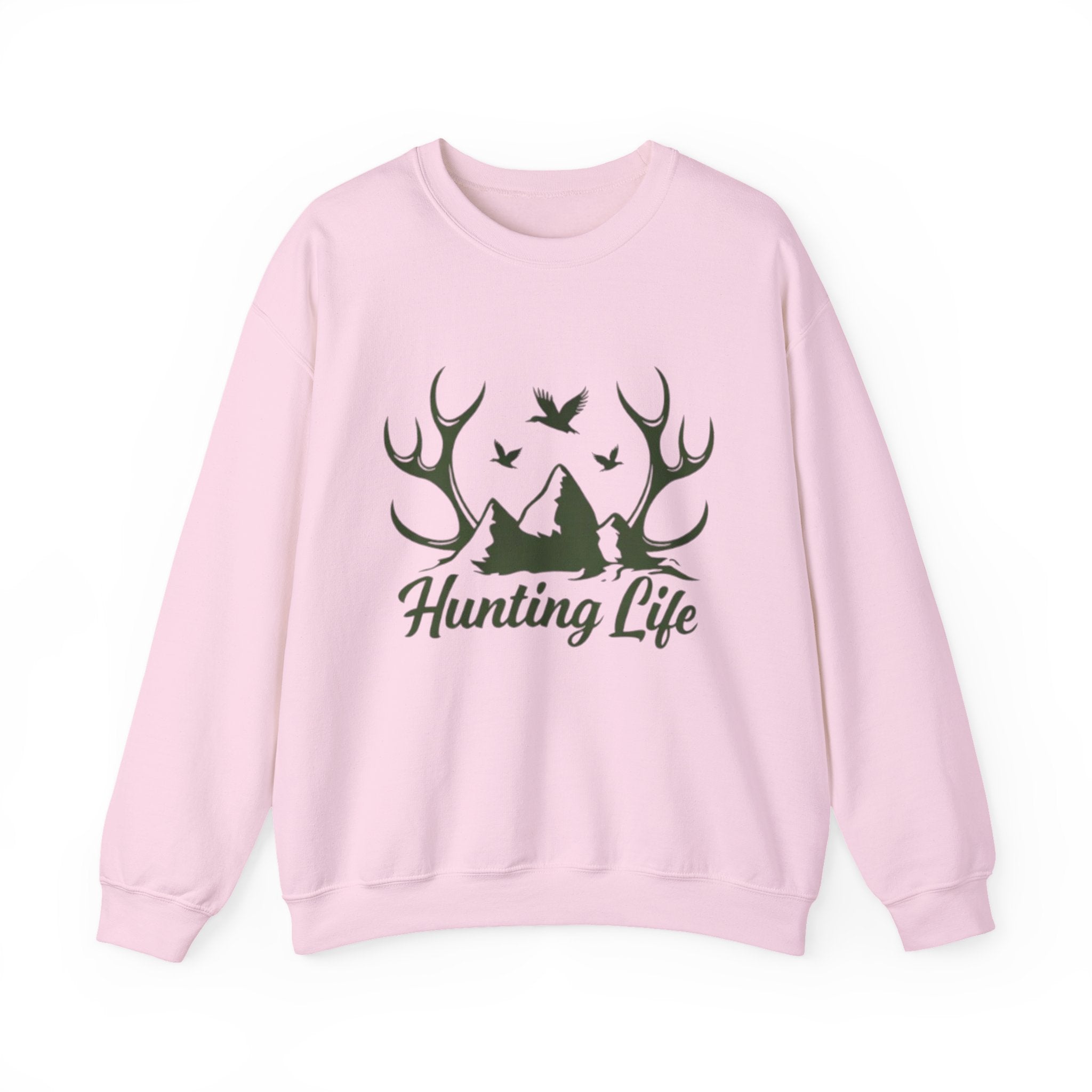 Hunting Life Sweatshirt | Outdoor Antler & Duck Hunt Crewneck