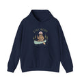 Stay Weird Bigfoot Canoe Hoodie | Funny Sasquatch Graphic Sweatshirt
