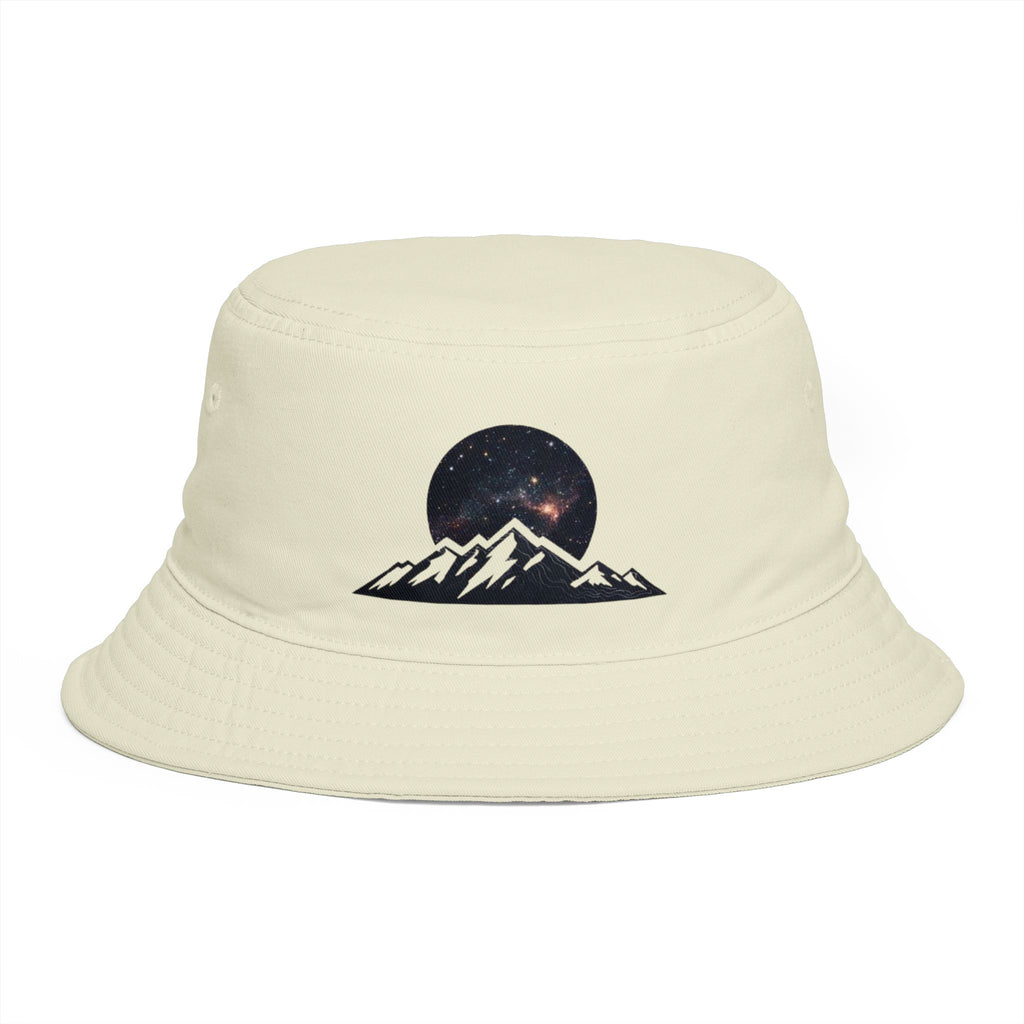 Mountain Night Sky Bucket Hat