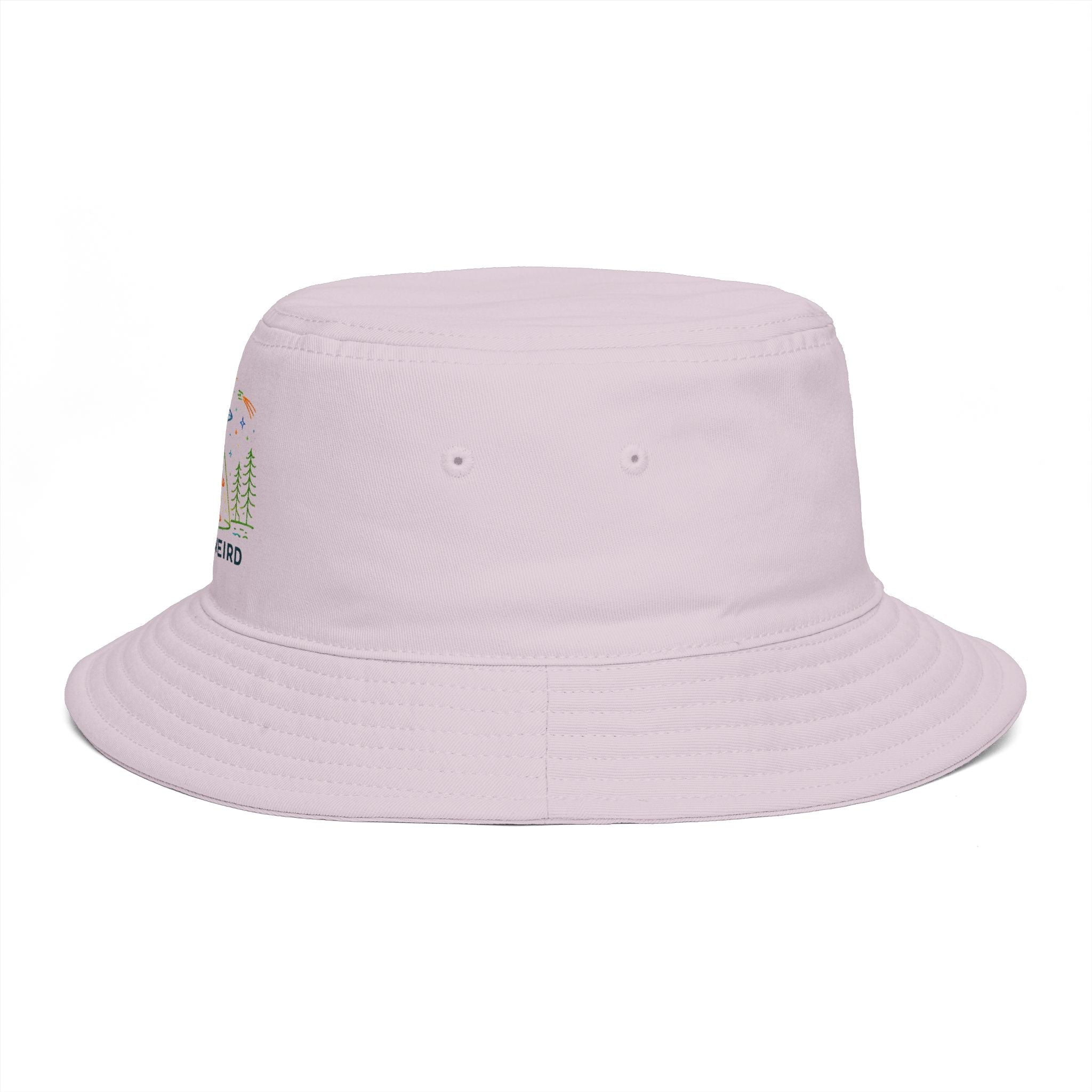Stay Weird UFO Bigfoot Abduction Bucket Hat