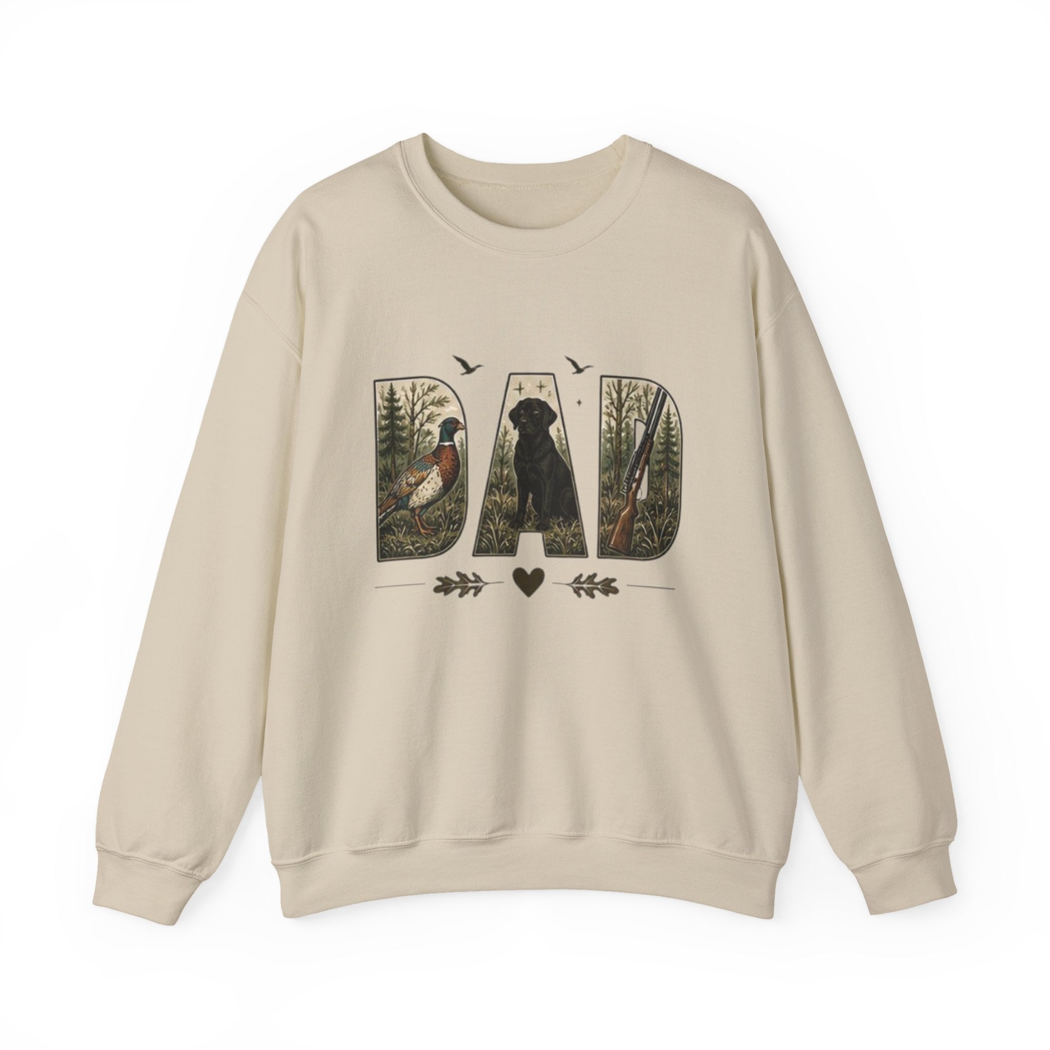 Dad Woodland Hunting Crewneck Sweatshirt | Fathers Day Gift