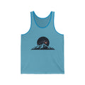 Mountain Night Tank Top Starry Moon Graphic Tank
