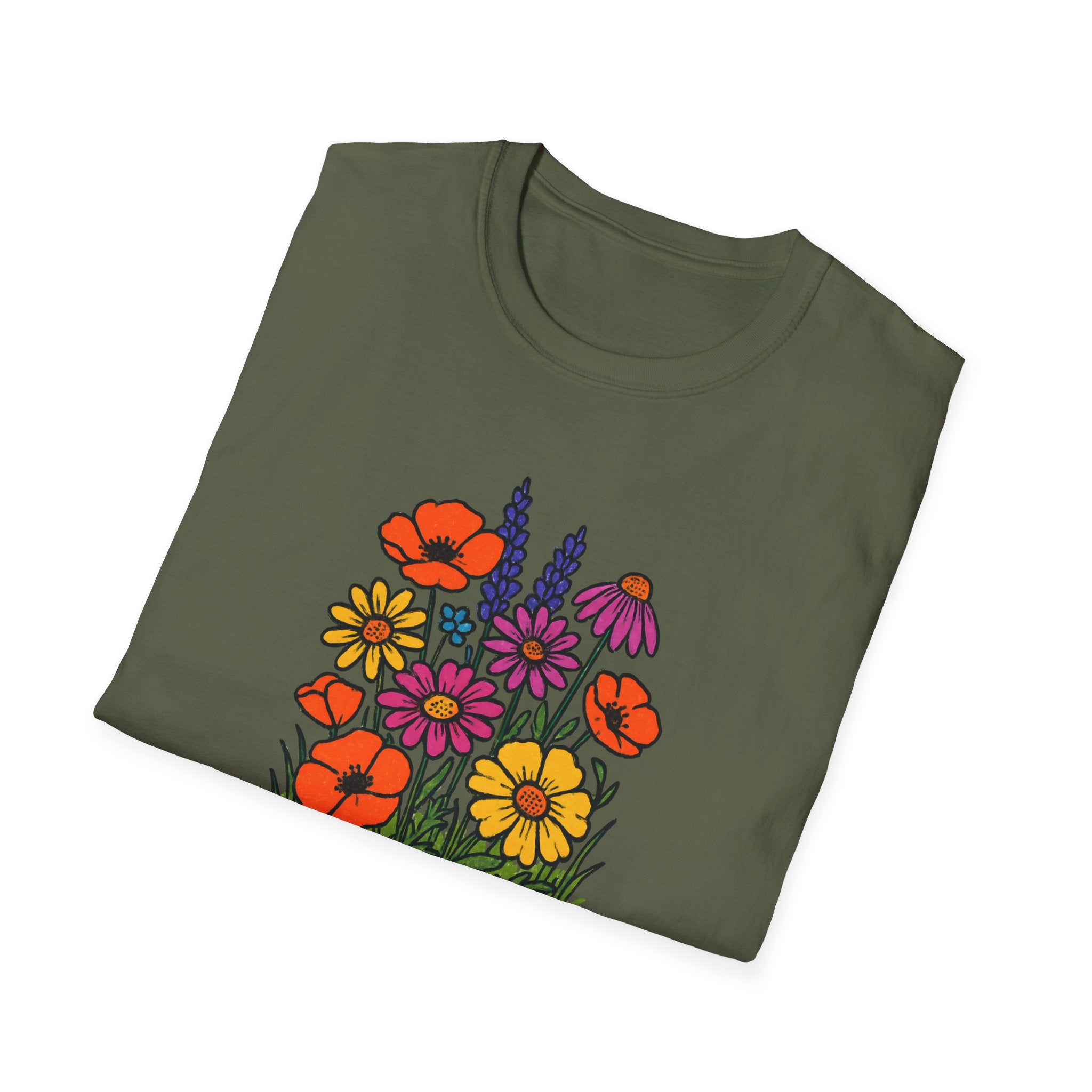Colorful Flower Bouquet T-Shirt