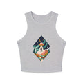 Alien Abduction Mountain Crop Tank