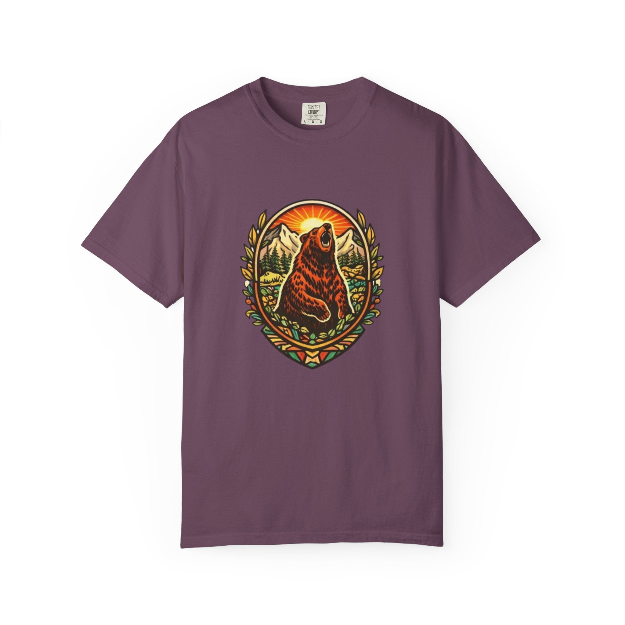 Bear Crest Graphic T-Shirt | Vintage Mountain Wilderness Tee
