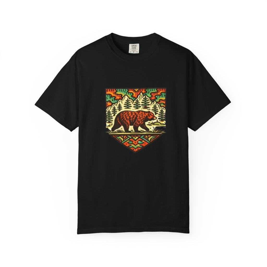 Bear Crest T-Shirt | Vintage Forest Adventure Graphic