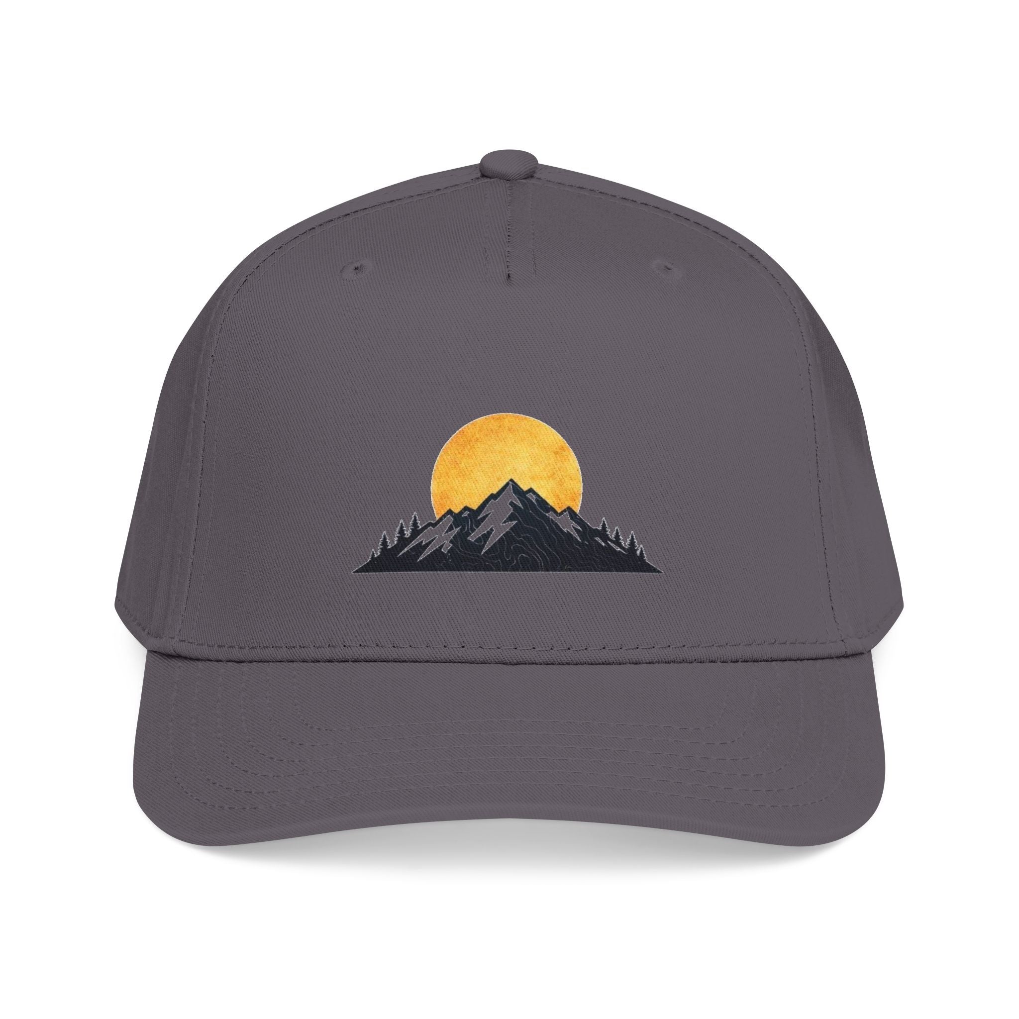 Mountain Landscape Baseball Cap | Rustic Outdoor Hiking Ball Cap
