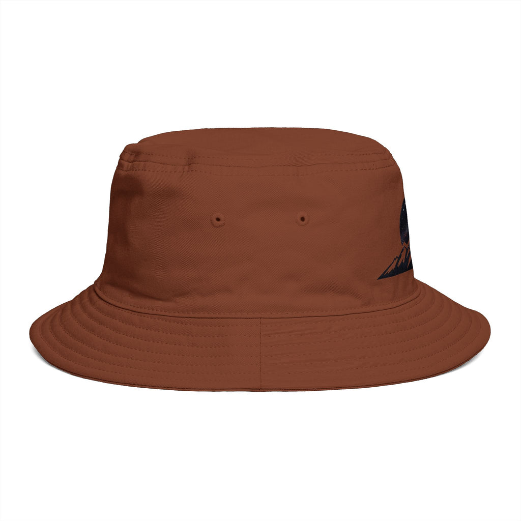 Mountain Night Sky Bucket Hat