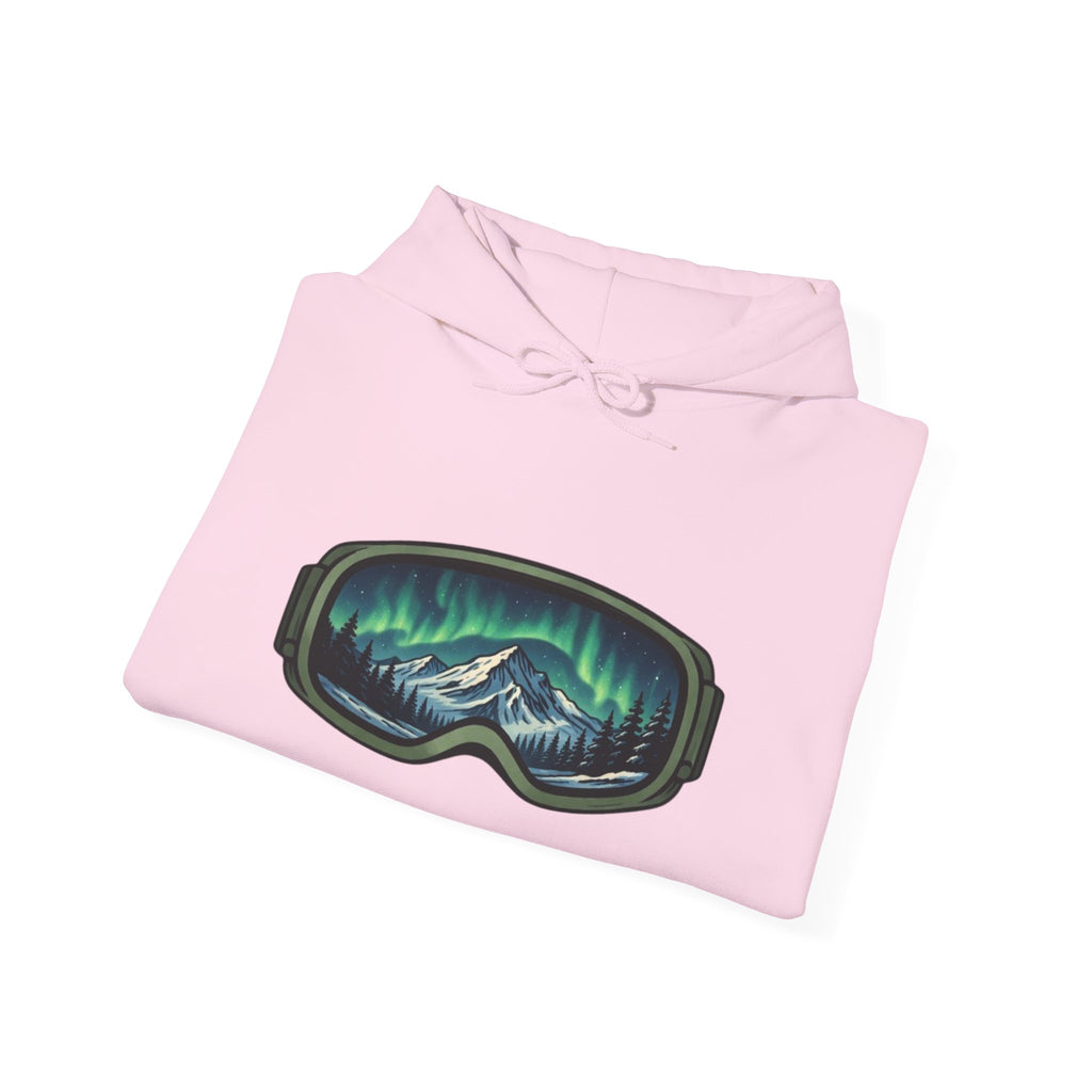Northern Lights Ski Goggle Hoodie