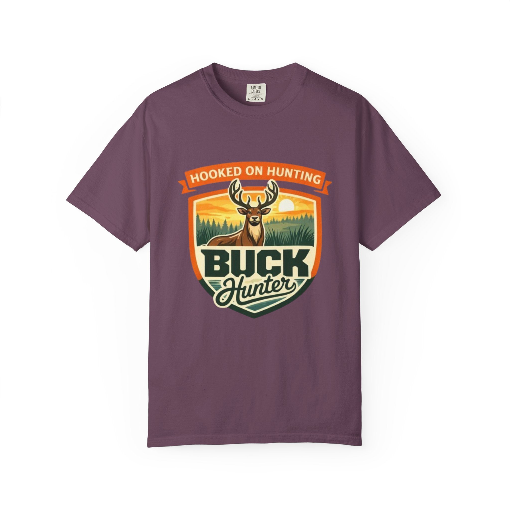 Buck Hunter T-Shirt | Hooked on Hunting Deer Hunting Graphic Tee