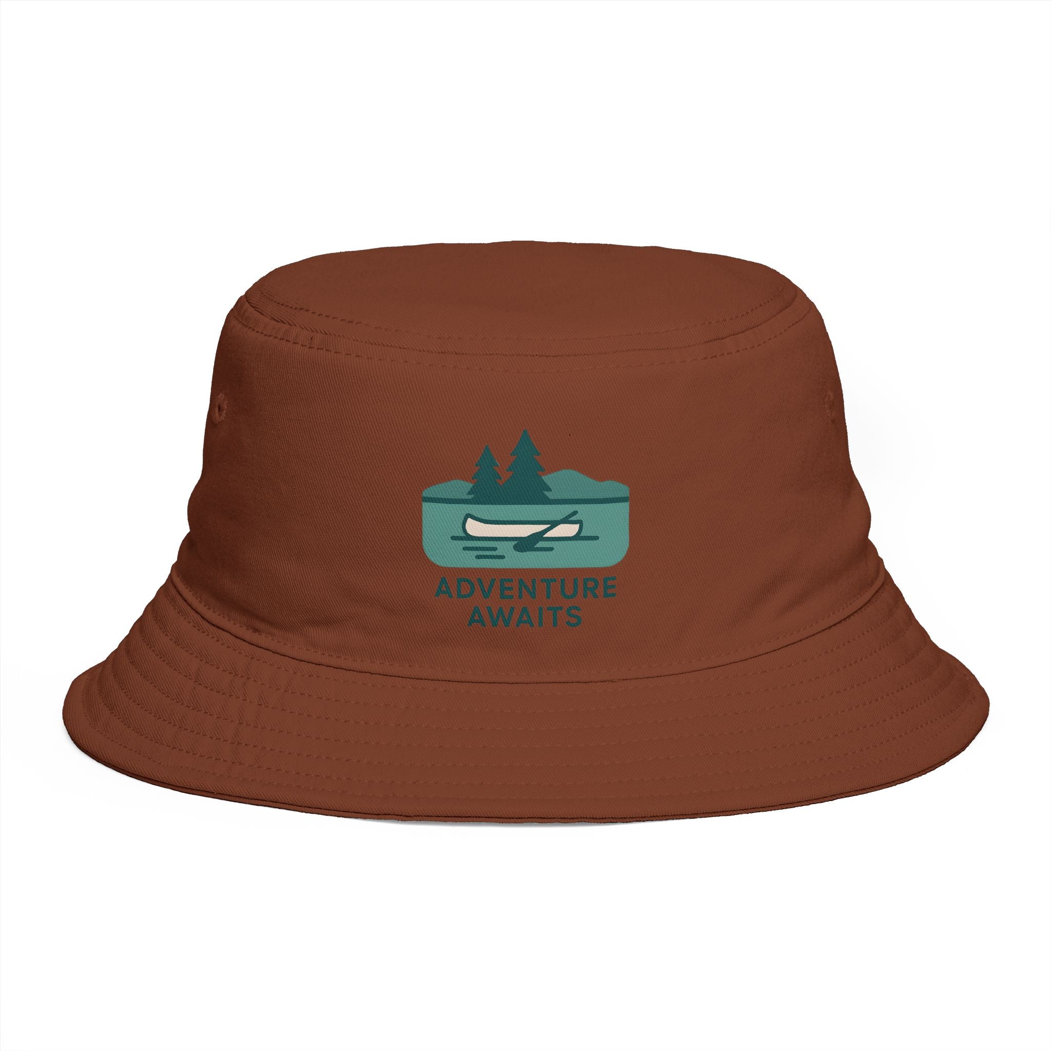 Adventure Awaits Bucket Hat | Canoe & Lake Outdoor Travel Hat