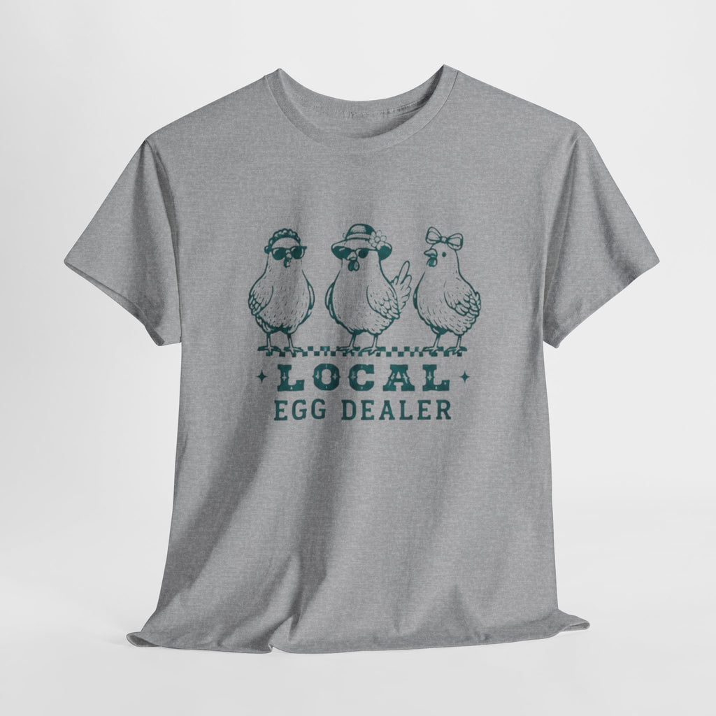 Local Egg Dealer T-Shirt | Cute Chick Farm Tee