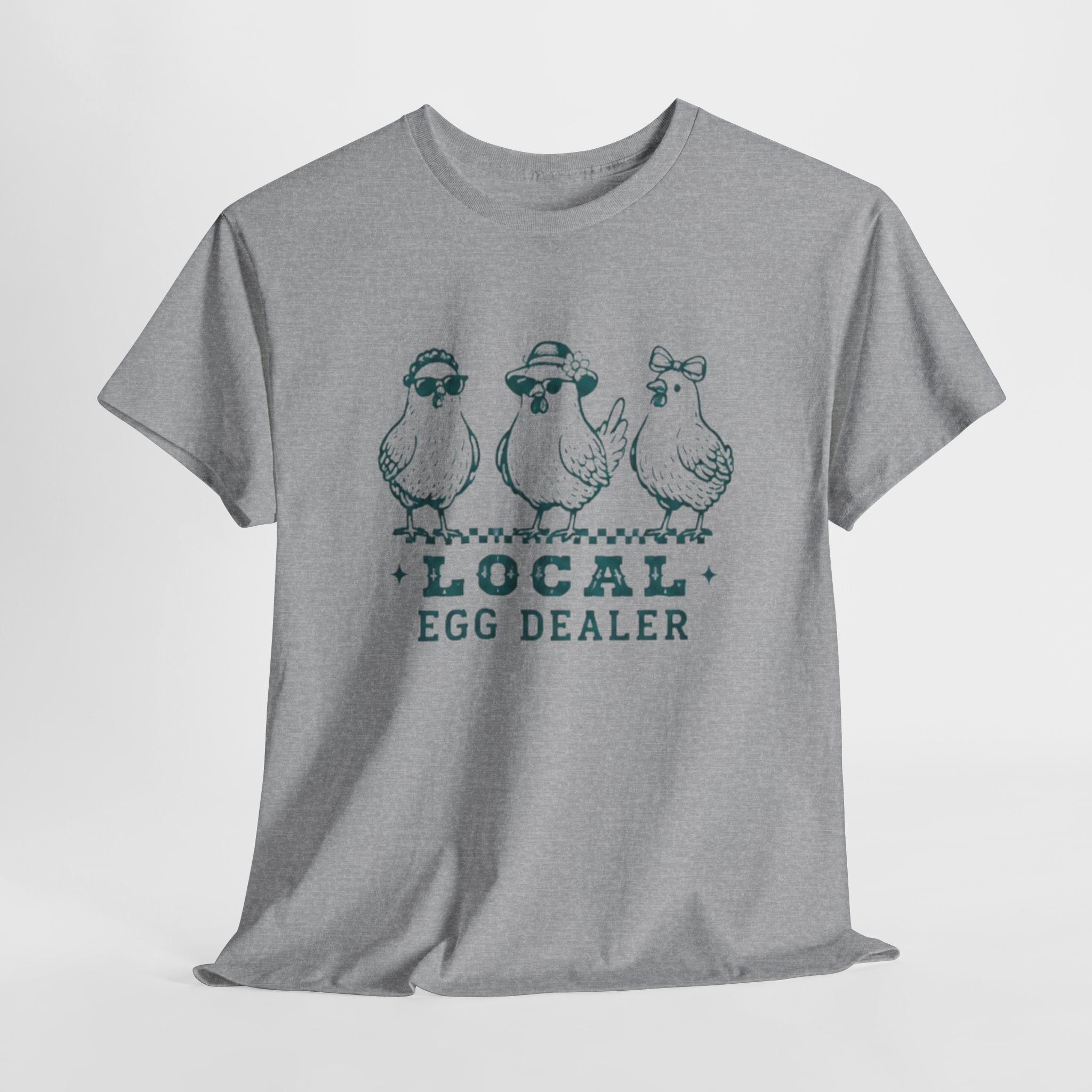 Local Egg Dealer T-Shirt | Cute Chick Farm Tee