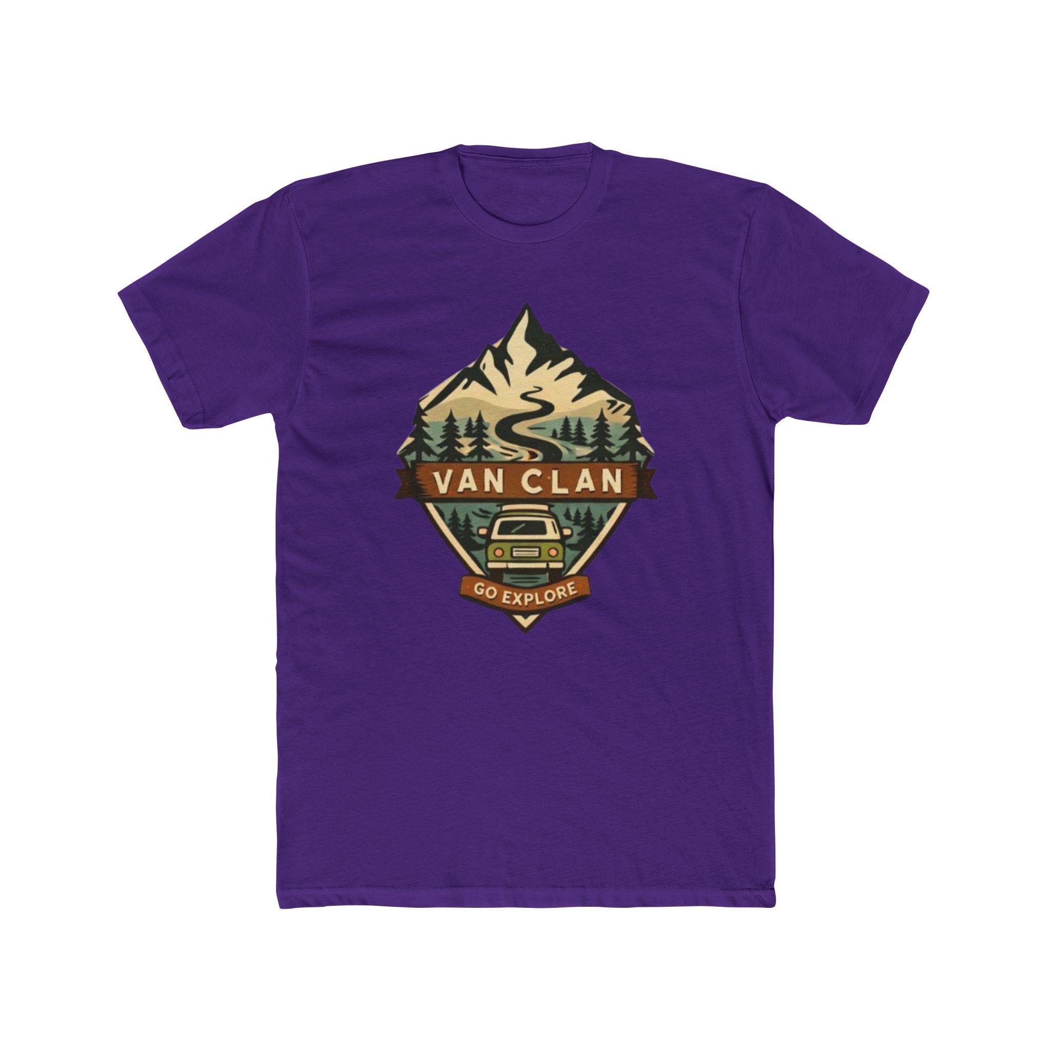 Van Clan Adventure T‑Shirt | Go Explore Vintage Camper Tee