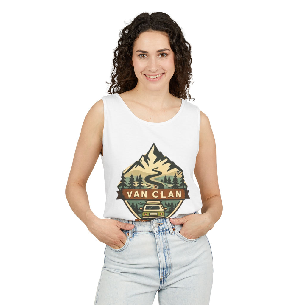 Van Clan Go Explore Tank Top | Adventure Van life Graphic Tank