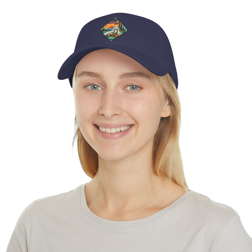 Otter Galaxy Sunset Baseball Cap