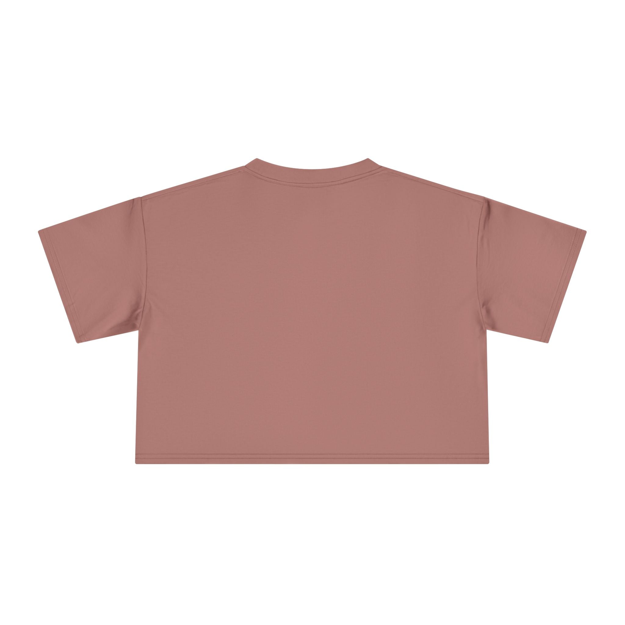 Crop Tee | "Chase Sunsets Not People" Retro Sunset Graphic
