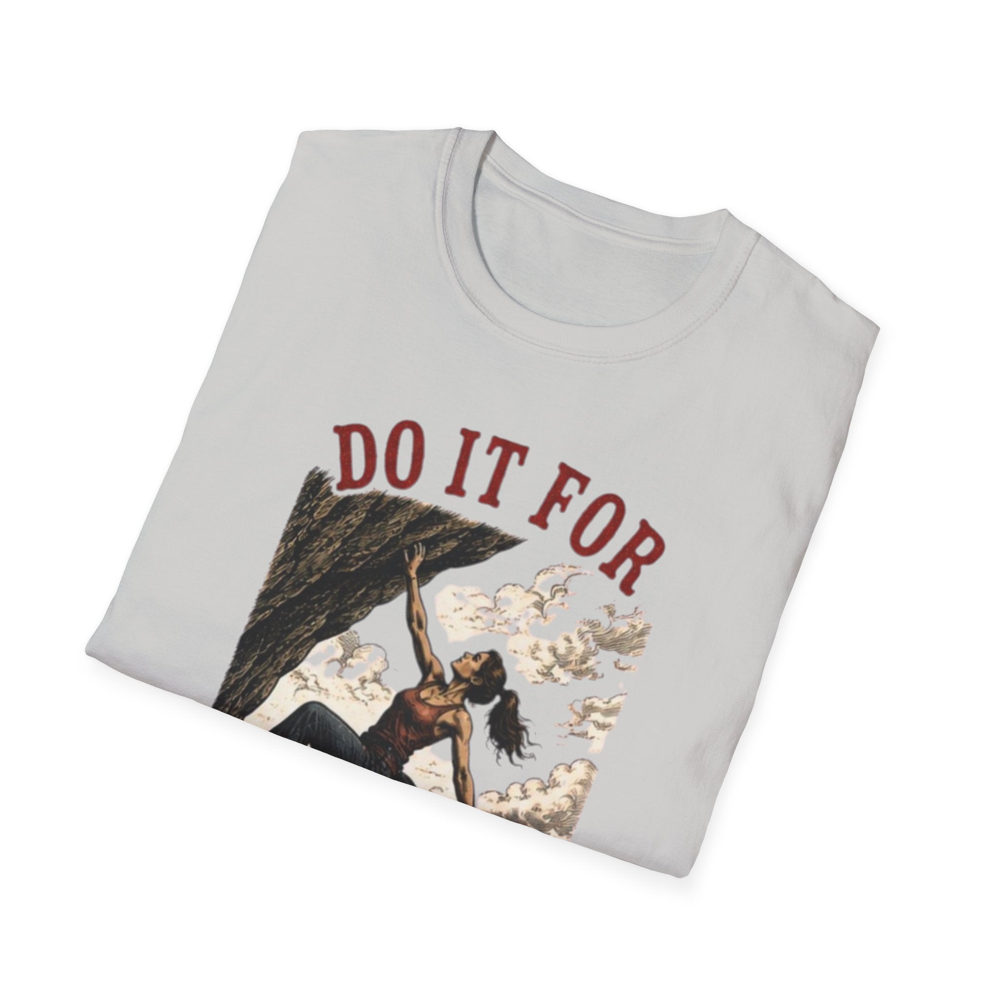 Do It For The Plot Graphic T-Shirt | Adventure Climber Vintage Design