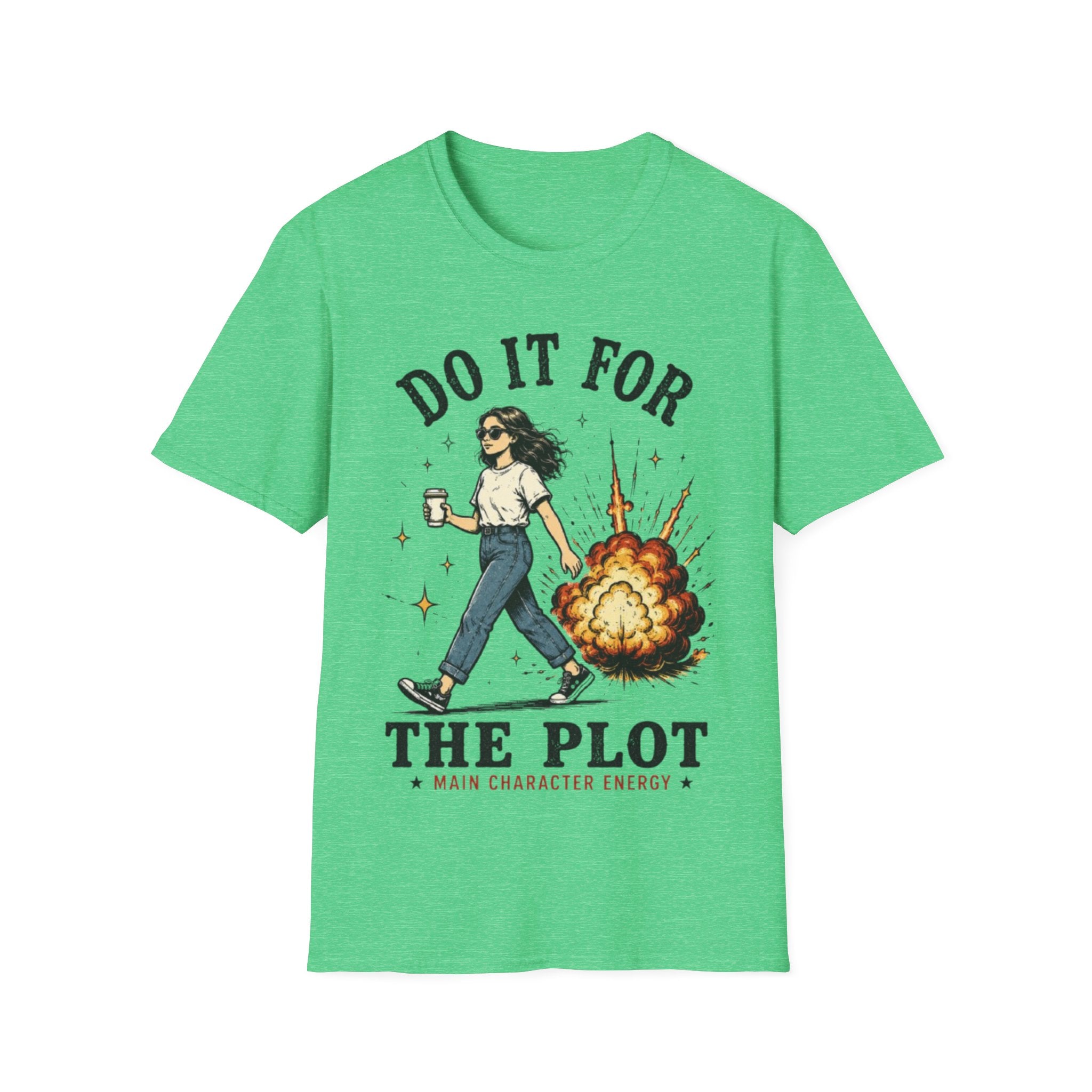 Do It For The Plot T-Shirt | Main Character Energy Graphic Tee