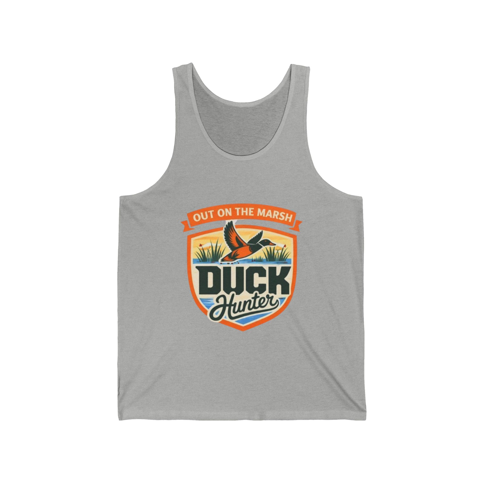 Duck Hunter Retro Tank Top | Vintage Hunting Graphic