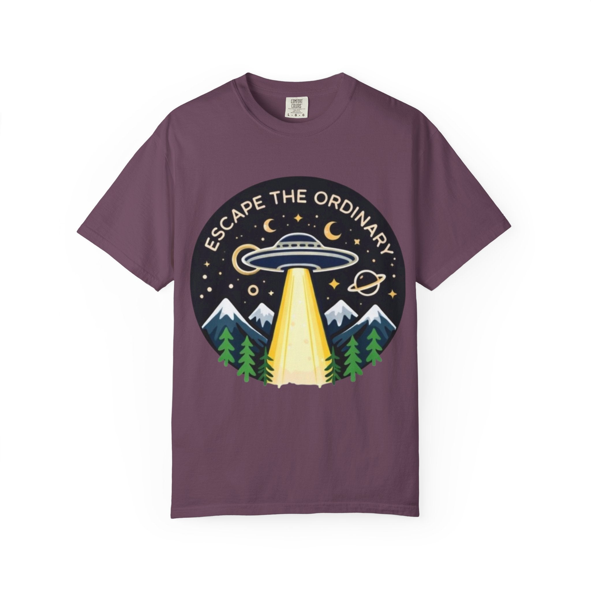 Escape the Ordinary T-Shirt | UFO Adventure Graphic Tee