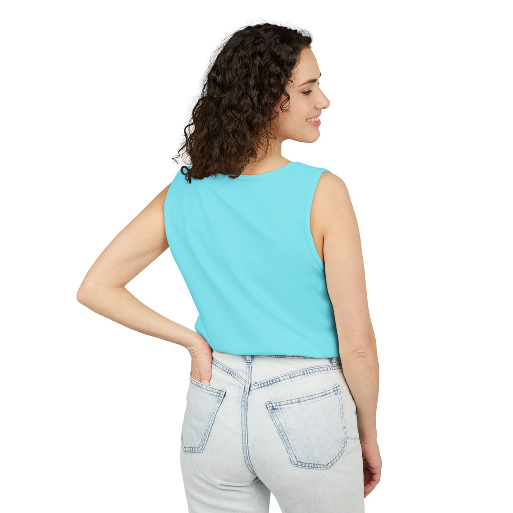Snowboarding Mountain Goggles Tank Top