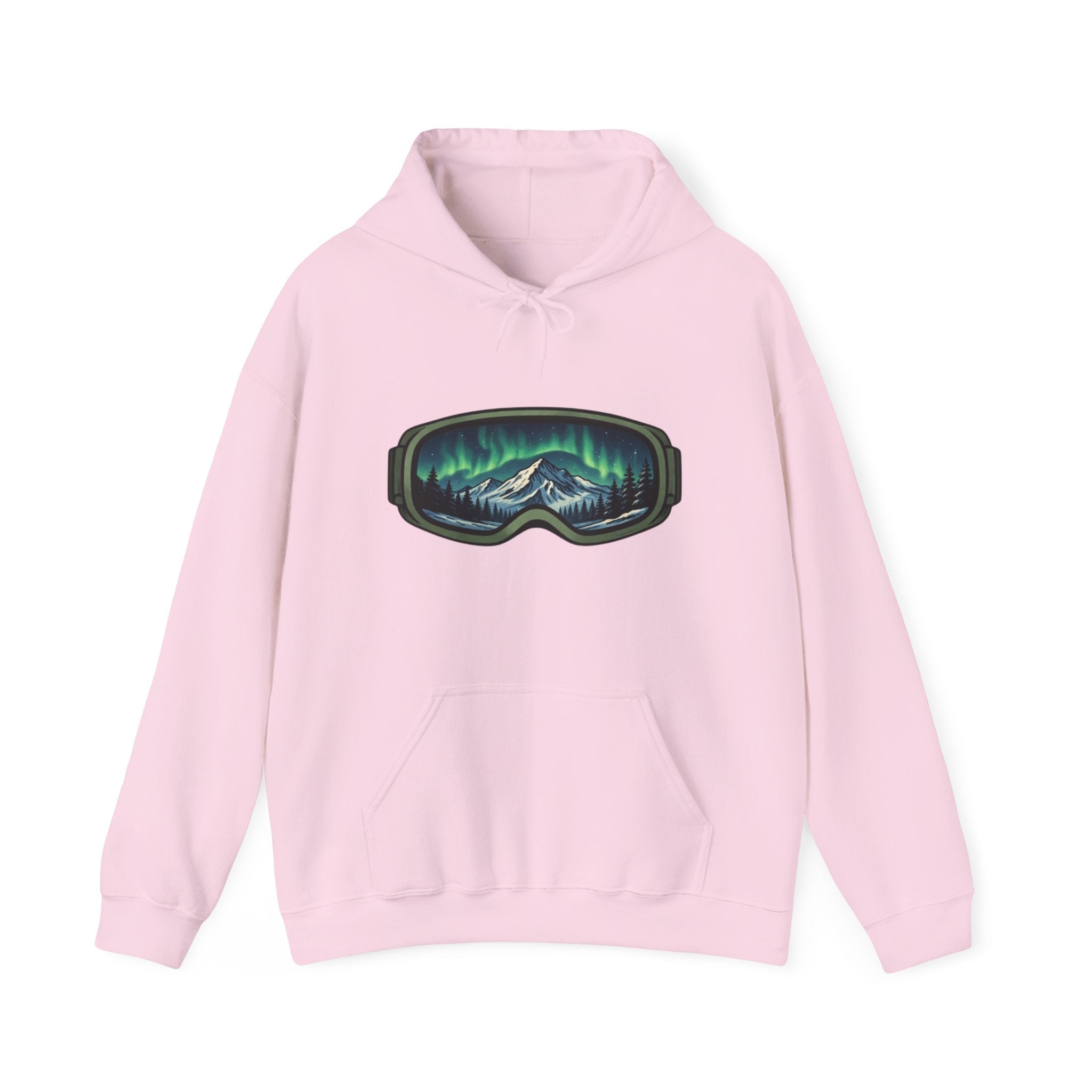 Northern Lights Ski Goggle Hoodie