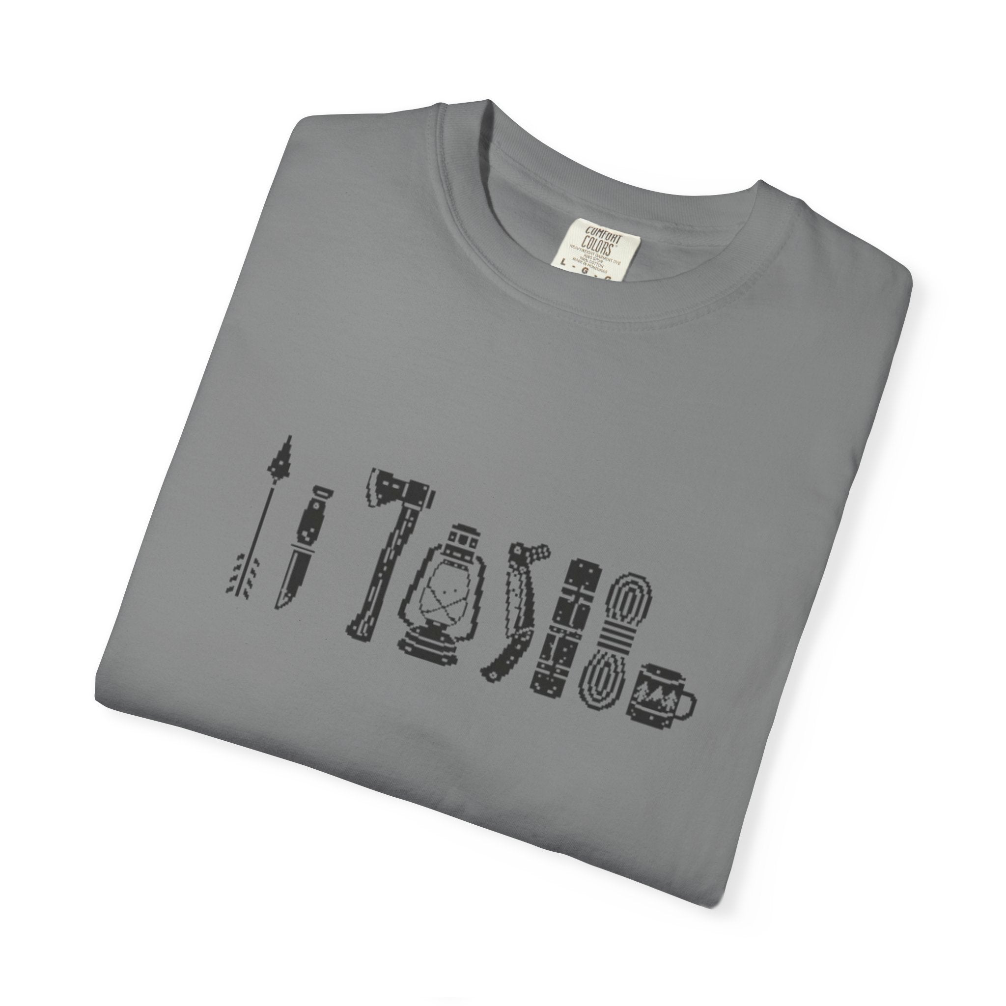 Outdoorsman Camp Tools T-Shirt | Gift for Dad